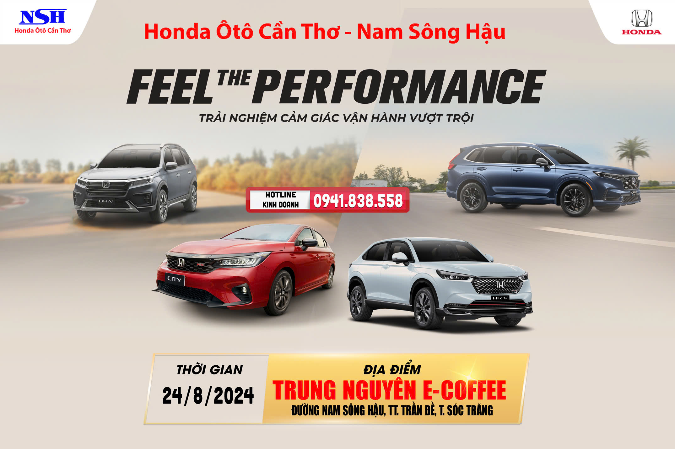 Feel The Performance: Trải nghiệm cảm giác vận hành vượt trội tại Thị Trấn Trần Đề, Tỉnh Sóc Trăng [24.08.2024]