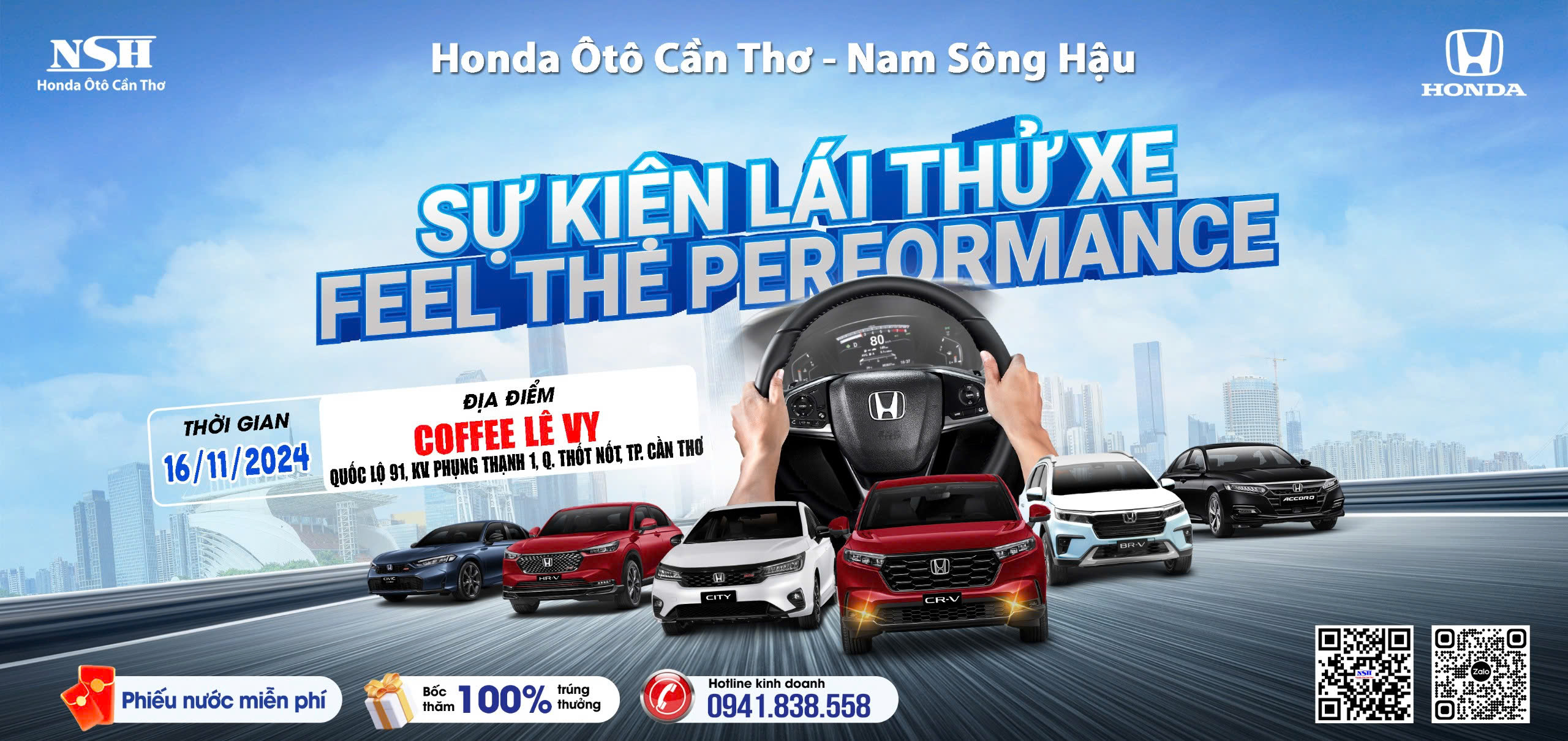 Feel The Performance Trải nghiệm cảm giác vận hành vượt trội tại Quận Thốt Nốt, Thành Phố Cần Thơ [16.11.2024]