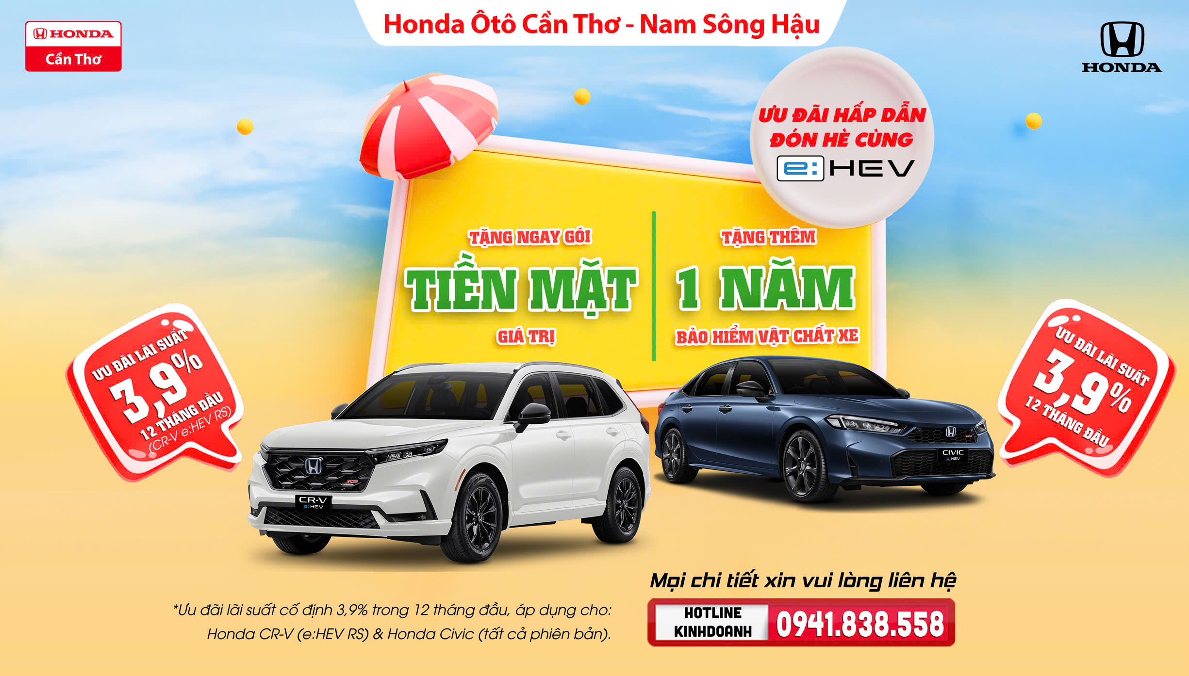  Ưu Đãi Hấp Dẫn - Đón Hè Tưng Bừng cùng eHEV 