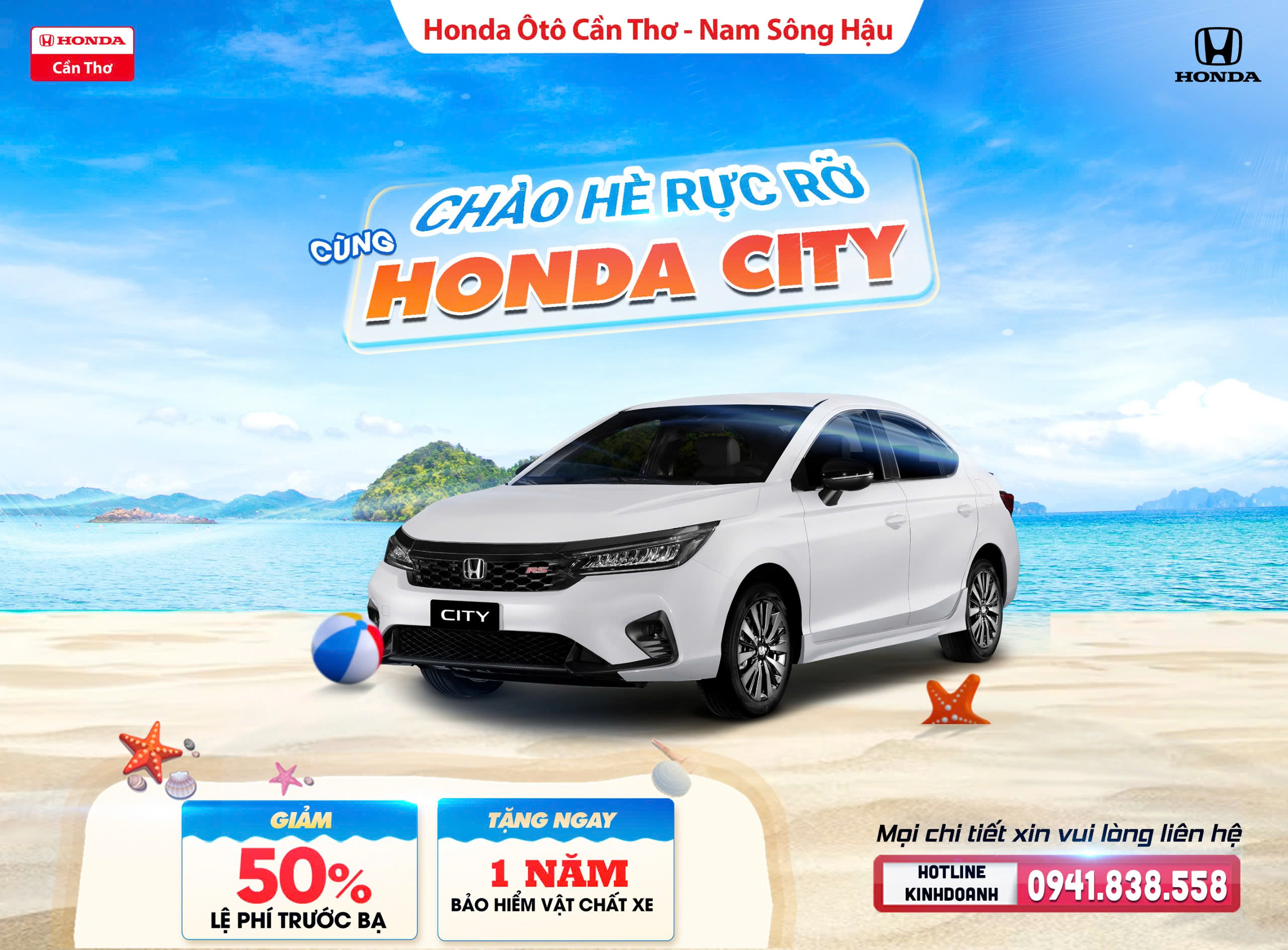 Chào Hè Rực Rỡ cùng Honda City