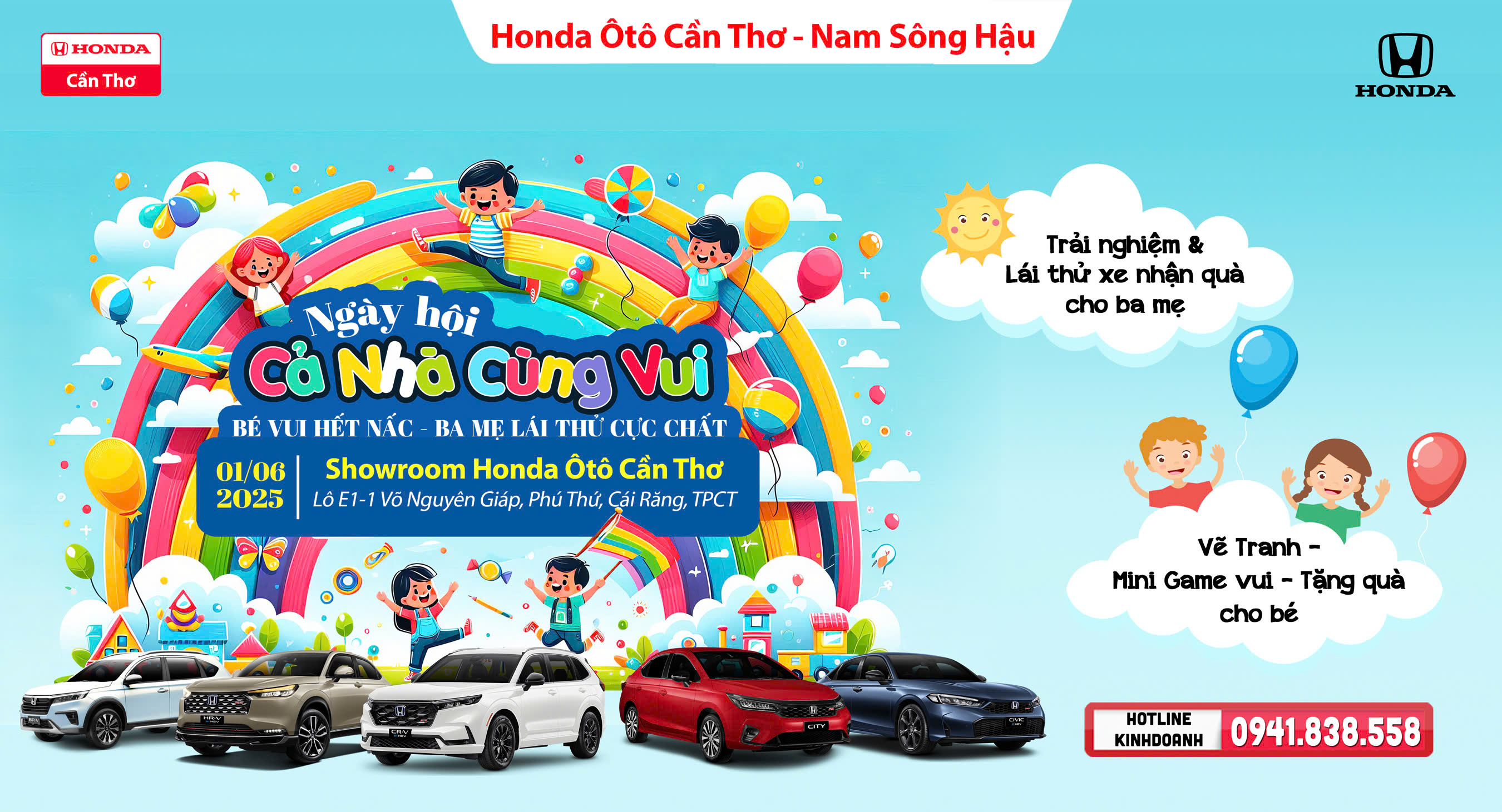  NGÀY HỘI CẢ NHÀ CÙNG VUI - BÉ VUI HẾT NẤC, BA MẸ LÁI THỬ CỰC CHẤT 