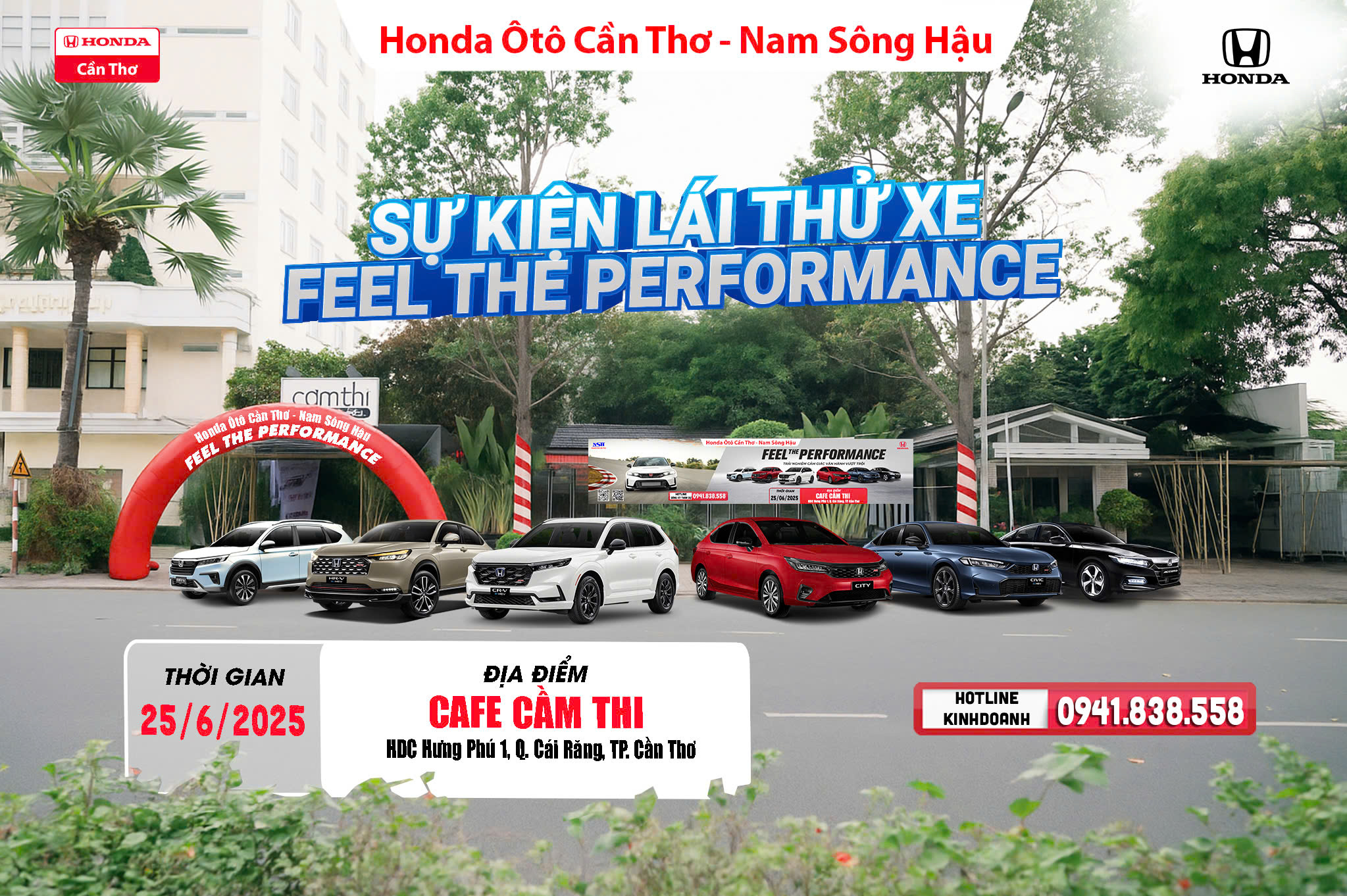 SỰ KIỆN TRƯNG BÀY VÀ LÁI THỬ XE  FEEL THE PERFORMANCE TẠI CẦM THI COFFEE