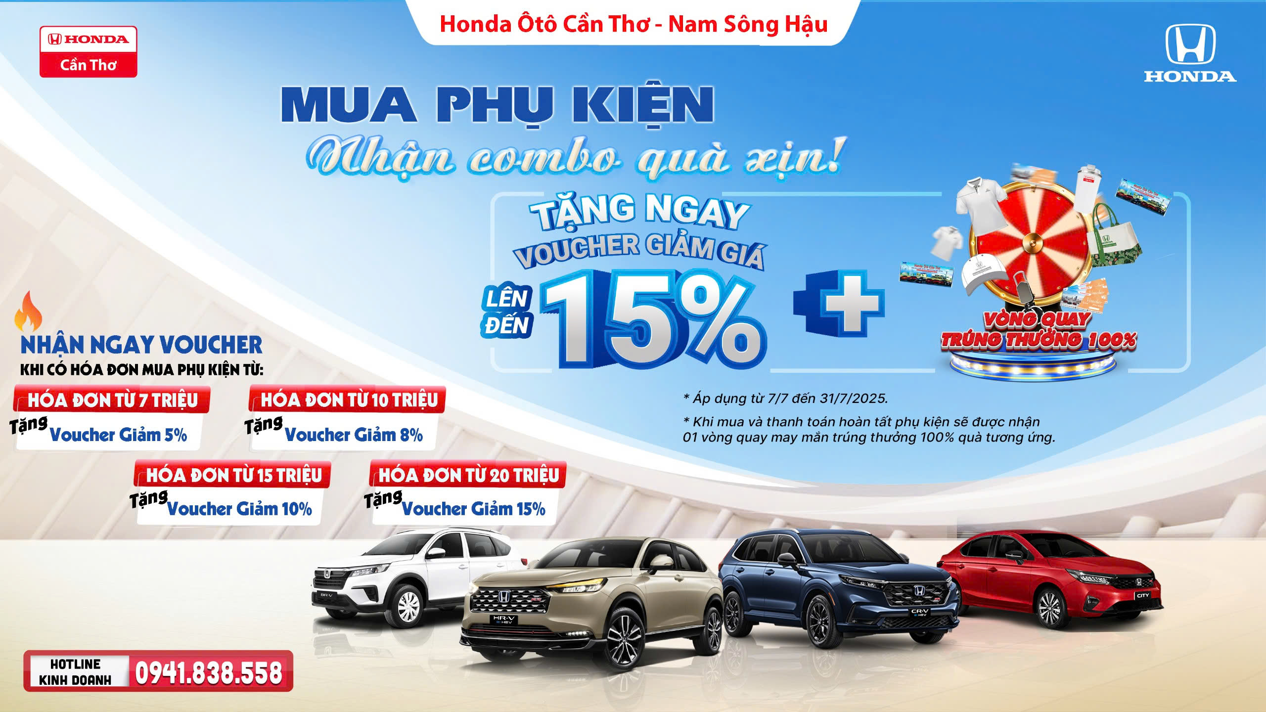 CHƯƠNG TRÌNH ƯU ĐÃI PHỤ KIỆN – MUA LÀ CÓ QUÀ, ĐƠN CAO QUÀ CÀNG XỊN