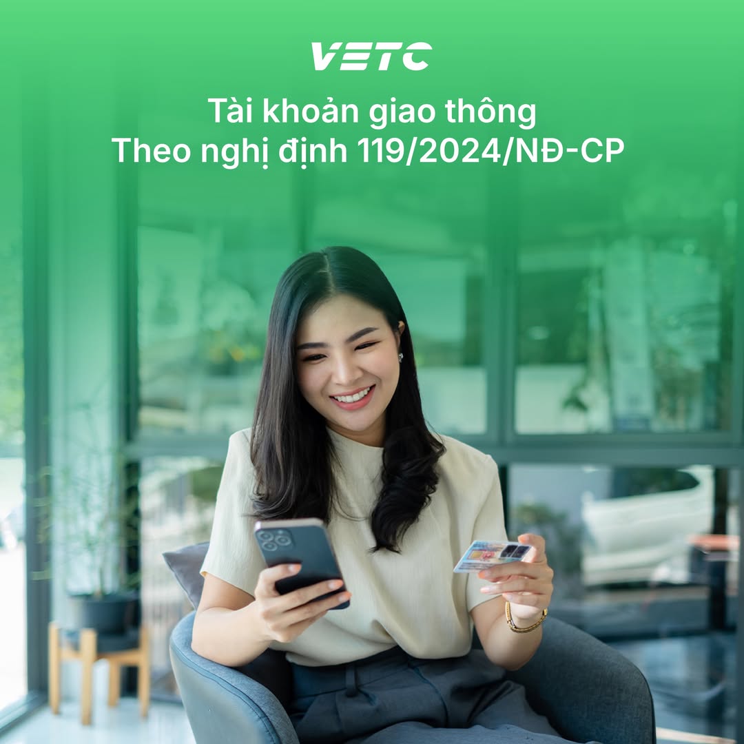 Tài khoản giao thông theo Nghị định 119/2024/NĐ-CP cần gấp rút thực hiện trước 01/10/2025