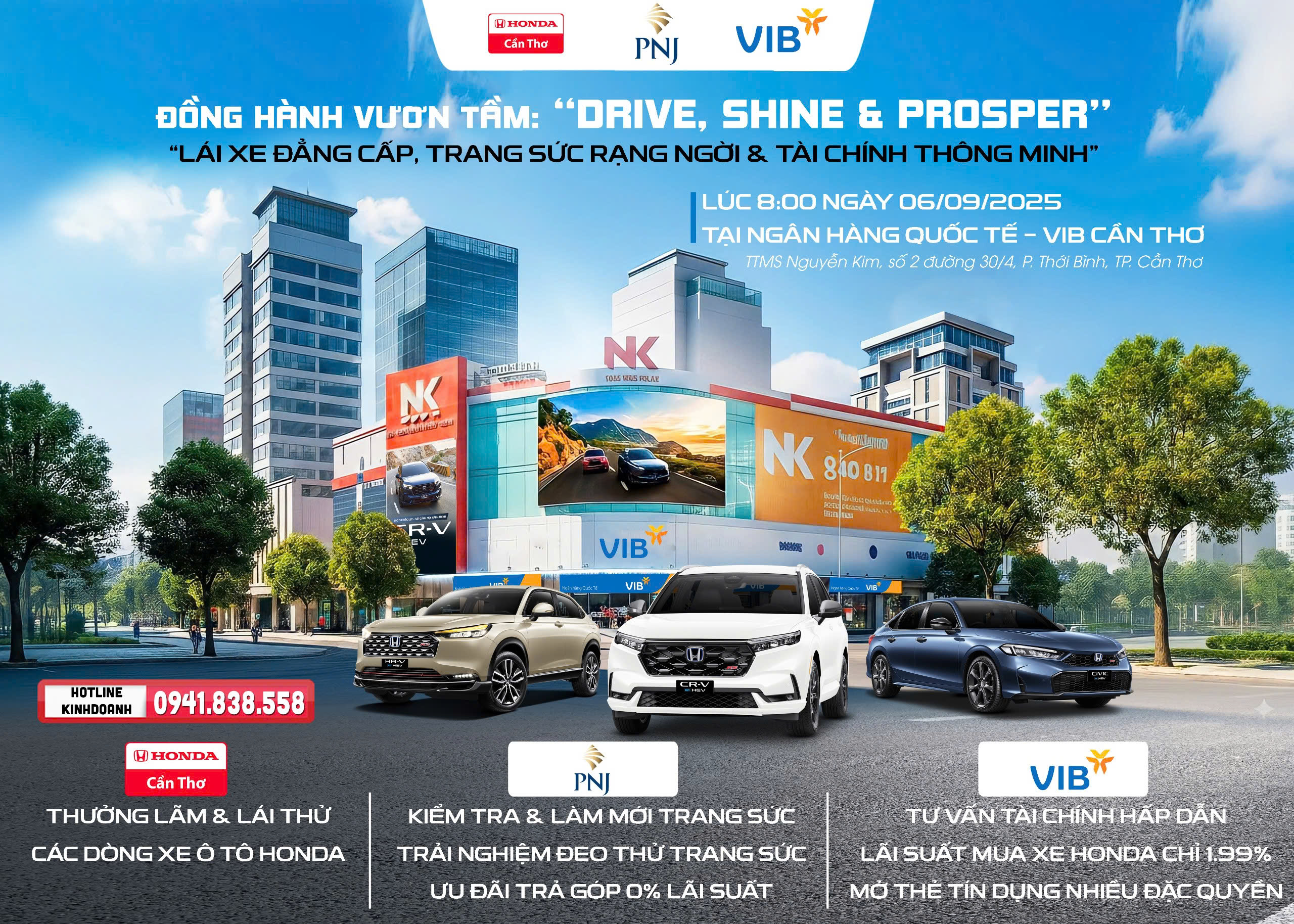 SỰ KIỆN ĐẶC BIỆT – ĐỒNG HÀNH VƯƠN TẦM: DRIVE, SHINE & PROSPER