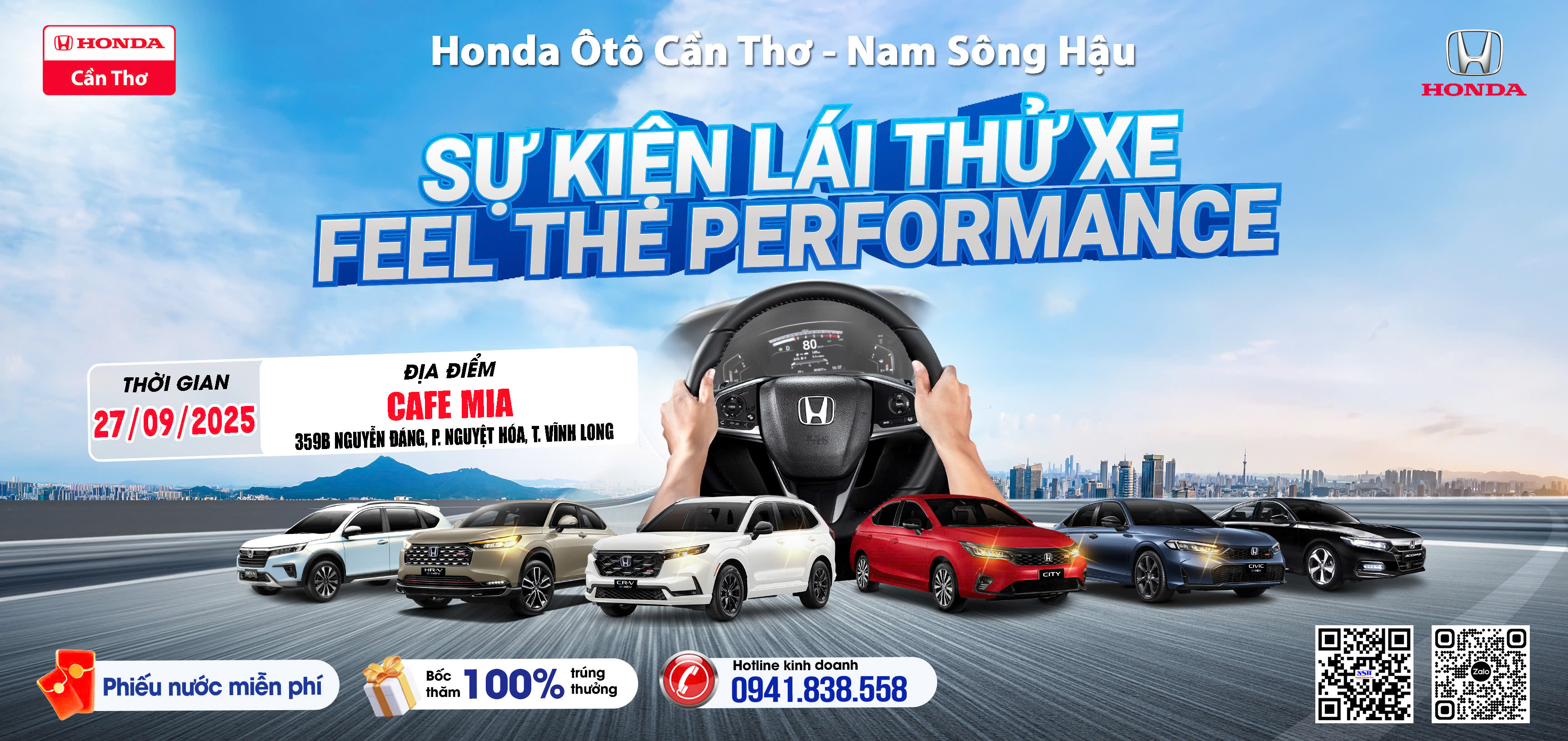 Feel The Performance : Trải nghiệm cảm giác vận hành vượt trội tại Phường Nguyệt Hóa, Tỉnh Vĩnh Long (Trà Vinh) [ 27/09/2025 ]