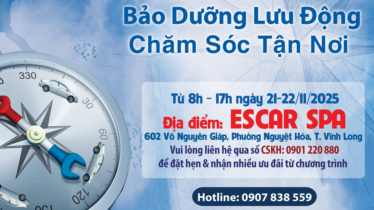 SỰ KIỆN BẢO DƯỠNG LƯU ĐỘNG TẠI PHƯỜNG NGUYỆT HÓA, T. VĨNH LONG 21-22/11/2025