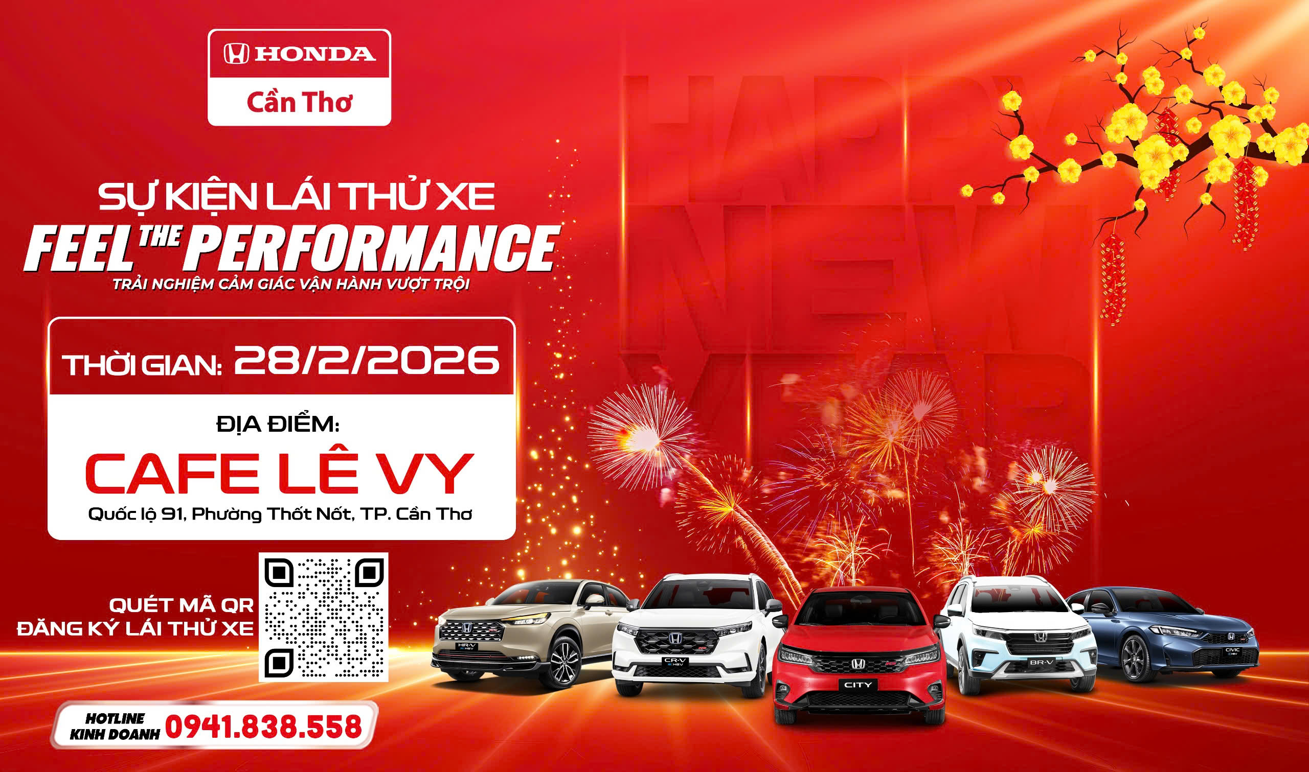 Feel The Performance : Trải nghiệm cảm giác vận hành vượt trội tại Thốt Nốt, TP. Cần Thơ [28/02/2026]
